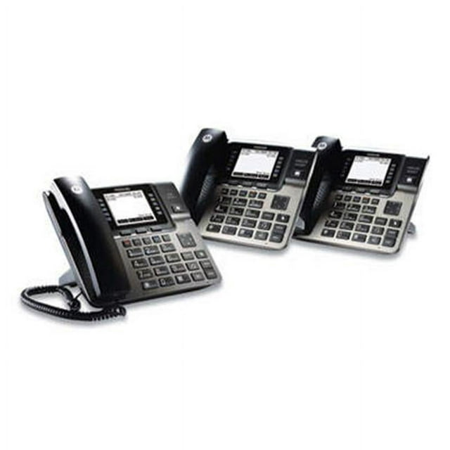 Motorola ML1002D Unison 1-4 Line Wireless Phone System Bundle - 2 Additional Deskphones