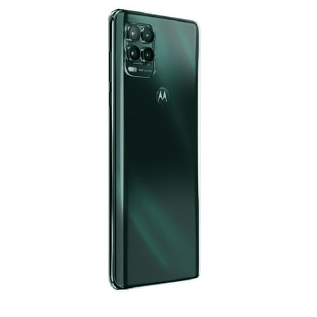 Motorola MOT2131SOAN1 6.8'' 5G Qualcomm Boost 6gGB RAM 128GB Storage Prepaid Smartphone, Cosmic Emerald