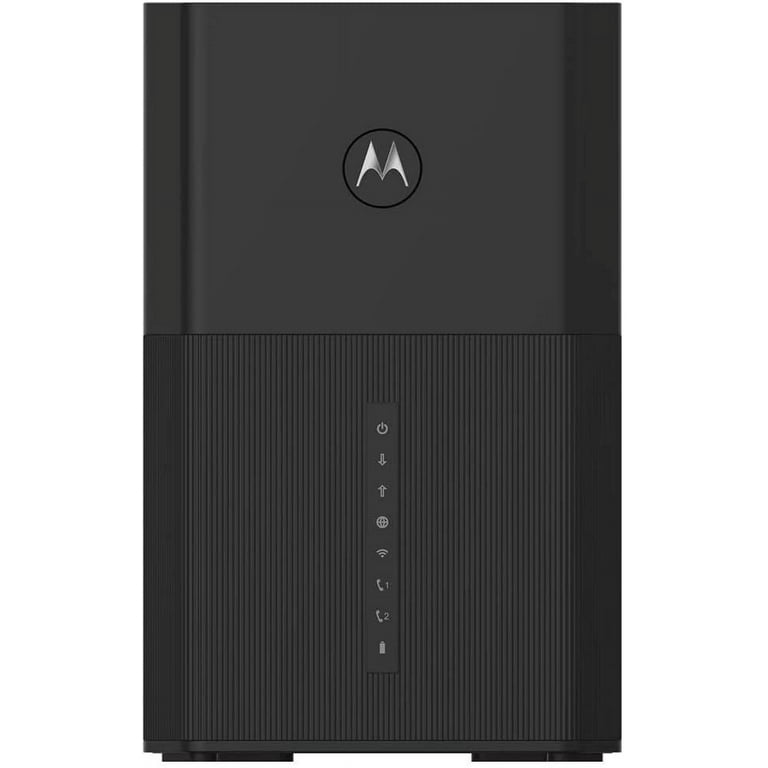 Motorola MT8733 WiFi 6 Router, Multi-Gig Modem, 2 Phone Ports