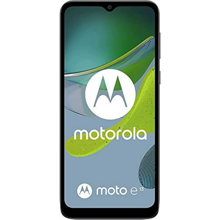 Motorola Moto E13 Dual SIM 64GB ROM + 2GB RAM Factory Unlocked 4G Smartphone  (Cosmic Black) - International Version