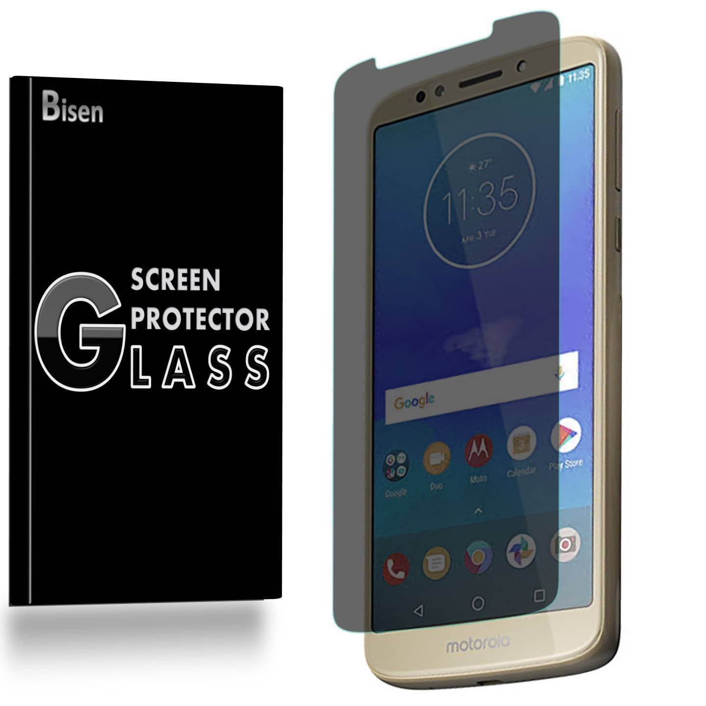 Dipos Pellicola Protettiva Privacy 4 Lati Per Motorola Moto E5 Supra – Protezione Anti-Sguardi, Made In Germany