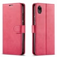 thumbnail image 1 of Motorola Moto E6 Case,  Included [Tempered Glass Screen Protector], Starshop Premium Leather Wallet Pocket Credit Card Slots-Pink, 1 of 6