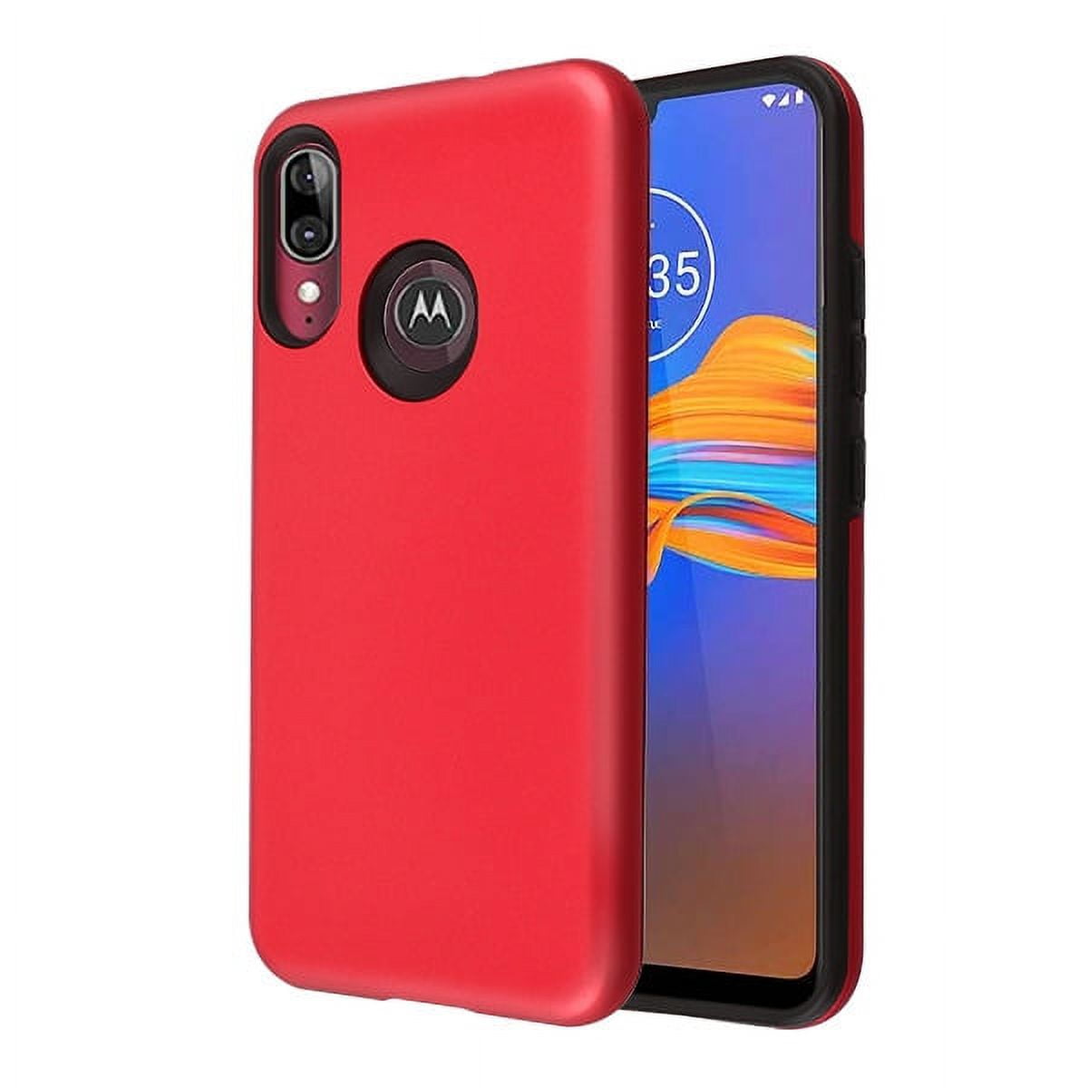 Motorola Moto E6 PLUS Phone Case Slim Hybrid Armor Shockproof