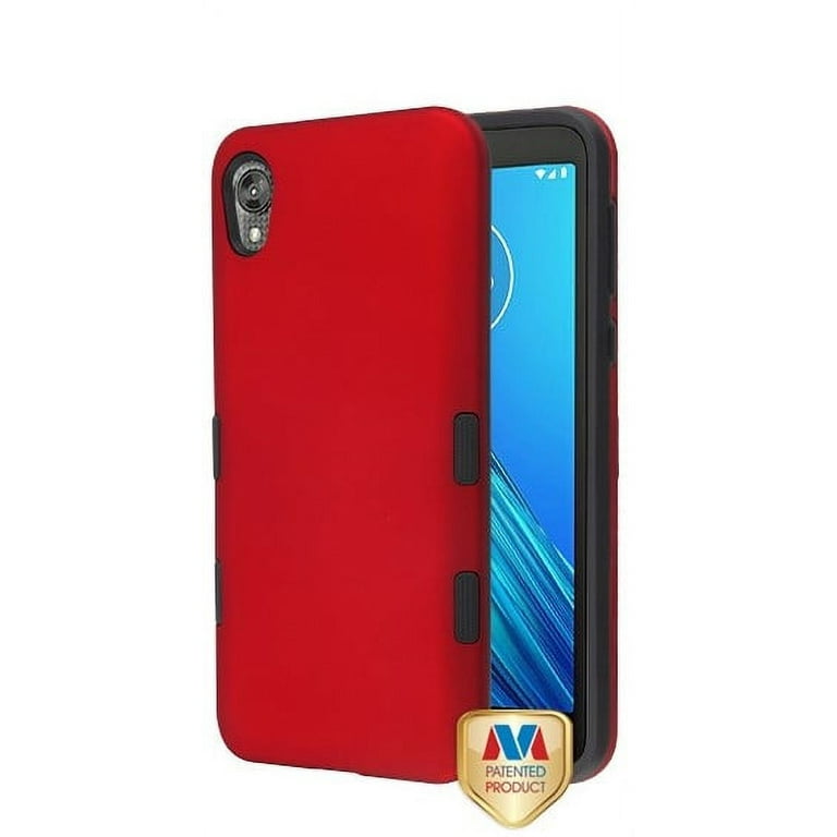Motorola Moto E6 Phone Case Stylish Dual Layer Hard PC Back TPU - Main Image