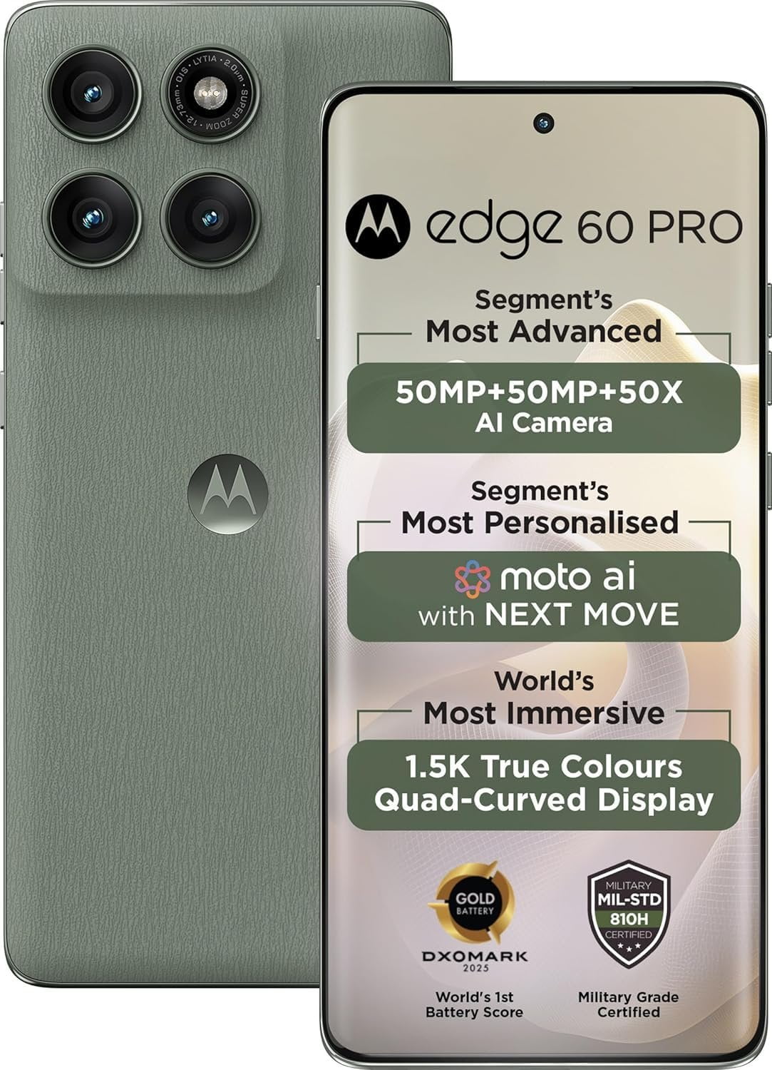 Motorola Moto Edge 60 Pro 5G Ai Tmobile Mint Tello & Global 512GB+