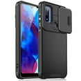 thumbnail image 1 of for Motorola Moto G (2023) Case, Slide Camera Cover Protector Military Grade Non-Slip Anti-fall Anti-scratch Drop Proof Shockproof Protective Hybrid Bumper Phone Case,Black, 1 of 9