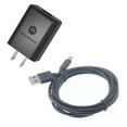 thumbnail image 1 of For Motorola Moto G 5G (2023) - 15W Fast Home Charger, TurboPower QC3.0 6ft TYPE-C Cable Quick Power Adapter Travel Wall for Motorola Moto G 5G (2023) Phone, 1 of 6