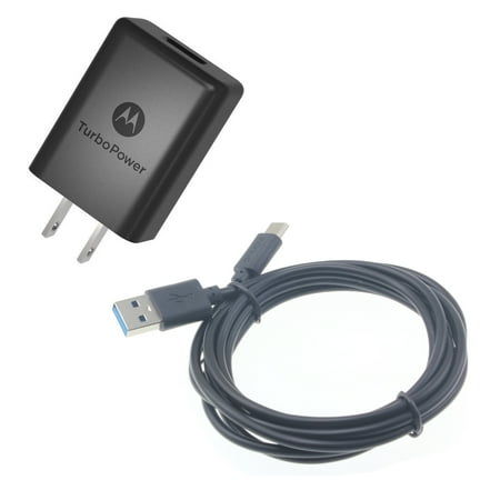 For Motorola Moto G 5G (2023) - 15W Fast Home Charger, TurboPower QC3.0 6ft TYPE-C Cable Quick Power Adapter Travel Wall for Motorola Moto G 5G (2023) Phone