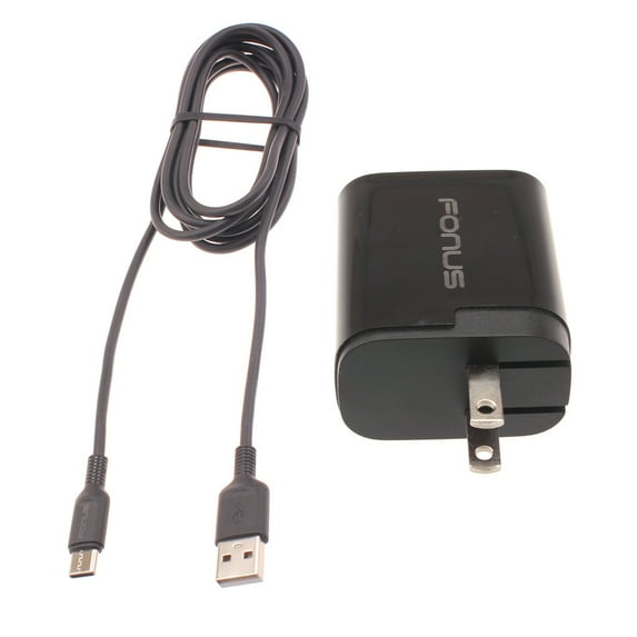 For Motorola Moto G 5G (2023) - 36W PD Home Charger, Fast Type-C 6ft Long Cable USB-C Power Cord QC3.0 Adapter Wall AC Plug for Motorola Moto G 5G (2023) Phone