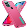 thumbnail image 1 of for Motorola Moto G 5G (2023) Case Kickstand Durable 3-Layer Military Grade Protective Cover Hybrid Silicone Heavy Duty Rugged Shockproof Screen Lip Raised Protection Cover,
Rose+Mint, 1 of 9