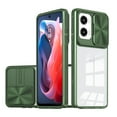 thumbnail image 1 of for Motorola Moto G 5G (2024) Case with Camera Cover, for Samsung A55 Case Crystal Clear & Not-Yellowing Slim Miltary Shockproof Protective Phone Case for Moto G 5G (2024), Olive, 1 of 6