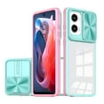 thumbnail image 1 of for Motorola Moto G 5G (2024) Case with Camera Cover, for Samsung A55 Case Crystal Clear & Not-Yellowing Slim Miltary Shockproof Protective Phone Case for Moto G 5G (2024), Skyblue, 1 of 6
