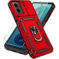 for Motorola Moto G 5G 2024 Case with HD Screen Protector & Slide