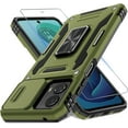for Motorola Moto G 5G 2024 Case with Slide Camera Cover+Screen