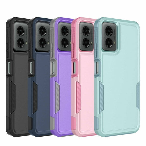 For Motorola Moto G 5G 2024 Case,Sturdy Durable Cover Cute Bumper Case for Moto G 5G 2024,Njjex Military Grade Protection Dual Layer Shockproof Heavy Duty Rugged Phone Case - Green