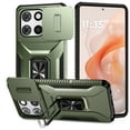 thumbnail image 1 of For Motorola Moto G 5G 2025 2024 2023 Case with Slide Camera Cover, [Full Camera Protection] [Magnetic Rotated Kickstand] Military Grade Shockproof Heavy Duty Cover, 1 of 8