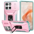 thumbnail image 1 of For Motorola Moto G 5G 2025 2024 2023 Case with Slide Camera Cover, [Full Camera Protection] [Magnetic Rotated Kickstand] Military Grade Shockproof Heavy Duty Cover, 1 of 8