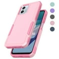 thumbnail image 1 of For Motorola Moto G 5G 2025 Case, 2 in 1 Hard PC Phone Case for Moto G Play 5G 2025 6.7", Takfox Rubber & Rugged Sturdy Shockproof Full Body Protection Case Cover,Rose Gold, 1 of 9