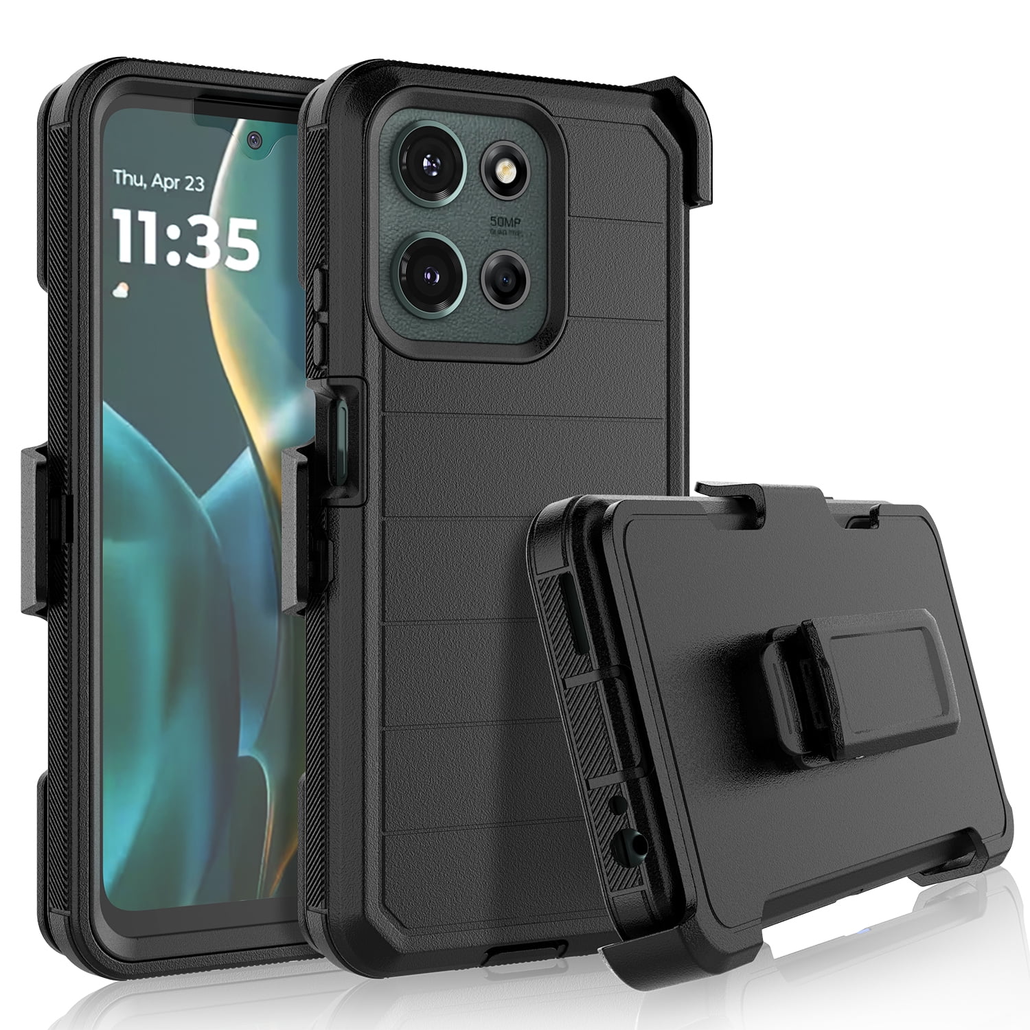 For Motorola Moto G 5G 2025 Case with Built-in Screen Protector and ...