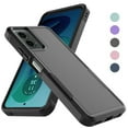 thumbnail image 1 of For Motorola Moto G 5G /G Play 5G 2024 Case, 2 in 1 Phone Case for Moto G 5G /G Play 5G 2024,Takfox Shockproof Protection Heavy Duty Armor Hard Plastic & Rubber Rugged Full Body Bumper Cover-Black, 1 of 14