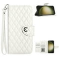 thumbnail image 1 of for Motorola Moto G Play 2023 Wallet Case, Elegant Card Holder Cash Slot PU Leather Kickstand Wrist Strap Shockproof Protective Flip Women Girls Case Cover for Motorola Moto G Play 2023, White, 1 of 7