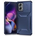 thumbnail image 1 of for Motorola Moto G Play 4G 2024 Case with Sliding Camera Lens Cover, [Military Grade Drop Protection] Rugged Heavy Duty Shockproof Protective Phone Case Non-Slip Design Cover, Blue, 1 of 7