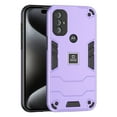 thumbnail image 1 of for Motorola Moto G Power 2022 Case, 2 in 1 Hybrid Shockproof Hard PC Soft TPU Bumper Non-Slip Protective Girls Women Boy Men Phone Cases Cover for Motorola Moto G Power 2022, Purple, 1 of 7