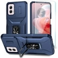 for Motorola Moto G Power 5G 2024 Case with HD Screen Protector & Slide