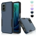 thumbnail image 1 of Motorola Moto G Power 5G 2024 Case ,Sturdy Phone Case for Moto G Power 5G 2024 6.7 inch ,Njjex Shockproof Protection Heavy Duty Armor Hard Plastic & Rubber Rugged Bumper 2-in-1 Case Cover -Blue, 1 of 6