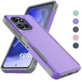 thumbnail image 1 of For Motorola Moto G Power 5G 2025 Case ,2 in 1 Phone Case for Moto G Power 5G 2025 6.8 inch ,Takfox Shockproof Protection Heavy Duty Armor Hard Plastic & Rubber Rugged Full Body Bumper Cover -Purple, 1 of 12