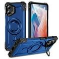 thumbnail image 1 of for Motorola Moto G Power 5G 2025 Case Magnetic with Camera Ring Kickstand, Slim Shockproof Military Protecive Wireless Charging Phone Cover Case Compatible with Moto G Power 5G 2025, Blue, 1 of 7