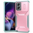 thumbnail image 1 of for Motorola Moto G Power 5G 2025 Rugged Case, Heavy Duty Hard PC Protective Shockproof Cover with Lens Sliding Camera Cover Protective Phone Case for Motorola Moto G Play 5G 2025, Rosegold, 1 of 7
