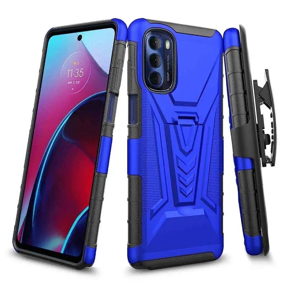 Custodia Motorola G 5g 2023 Custodia Robusta Con Clip Da Cintura Per Motorola Moto G 5G 2023 E G Power 2023 | Fondina Ibrida Antiurto In Silicone E TPU Custodia Robusta Antishock