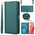 thumbnail image 1 of for Motorola Moto G Stylus 5G 2023 Case with Card Slots and Shoulder Strap, Crossbody Lanyard Purse Cover Flip Stand Premium PU Leather Folio Phone Wallet Case for Moto G Stylus 5G 2023, Green, 1 of 8