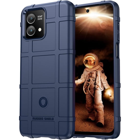 for Motorola Moto G Stylus 5G (2023) Case for Man, Heavy Duty Shockproof Phone Case Support Wireless Charging Cover for Motorola Moto G Stylus 5G (2023) HD Blue