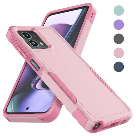 For Motorola Moto G Stylus 5G 2023 Case, Phone Case for Moto G Stylus 5G 2023 6.5 inch ,Takfox Shockproof Protection Heavy Duty Armor Hard Plastic & Rubber Rugged Bumper 2-in-1 Case Cover( Black)