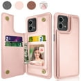 thumbnail image 1 of Motorola Moto G Stylus 5G 2023 Case,Takfox PU Leather Folio Wallet Case with Card Slots Holder Kickstand Double Magnetic Shockproof Anti-Scratch Protective Cover for Moto G Stylus 5G 2023-Rose Gold, 1 of 10