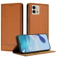 thumbnail image 1 of for Motorola Moto G Stylus 5G 2023 Slim Case with Card Holder, Premium PU Leather Wallet Case with Flip Card Slots Kickstand & Magnetic Closure for Motorola Moto G Stylus 5G 2023, Brown, 1 of 6