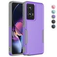 thumbnail image 1 of For Motorola Moto G Stylus 5G 2024 Phone Case, Ebizware Shockproof Military Grade Heavy Duty Full Body Protection Rugged Case Cover for Moto G Stylus 5G 2024, Purple, 1 of 10