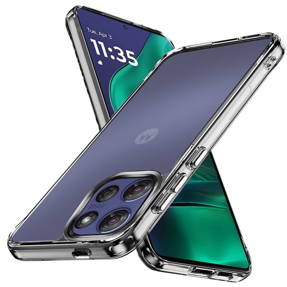 For Motorola Moto G Stylus 5G 2025 Shockproof Slim Crystal Clear Transparent Hybrid Cover with Enhanced Drop Protection Cover, XPM Phone Case [Transparent]