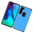 thumbnail image 1 of Motorola Moto G Stylus Phone Case Protective Hybrid Drop Protection Shockproof Armor Dual Layer Heavy Duty Rubber Rugged Silicone TPU BLUE Slim Hard Frame Bumper Cover for MOTOROLA Moto g stylus, 1 of 3