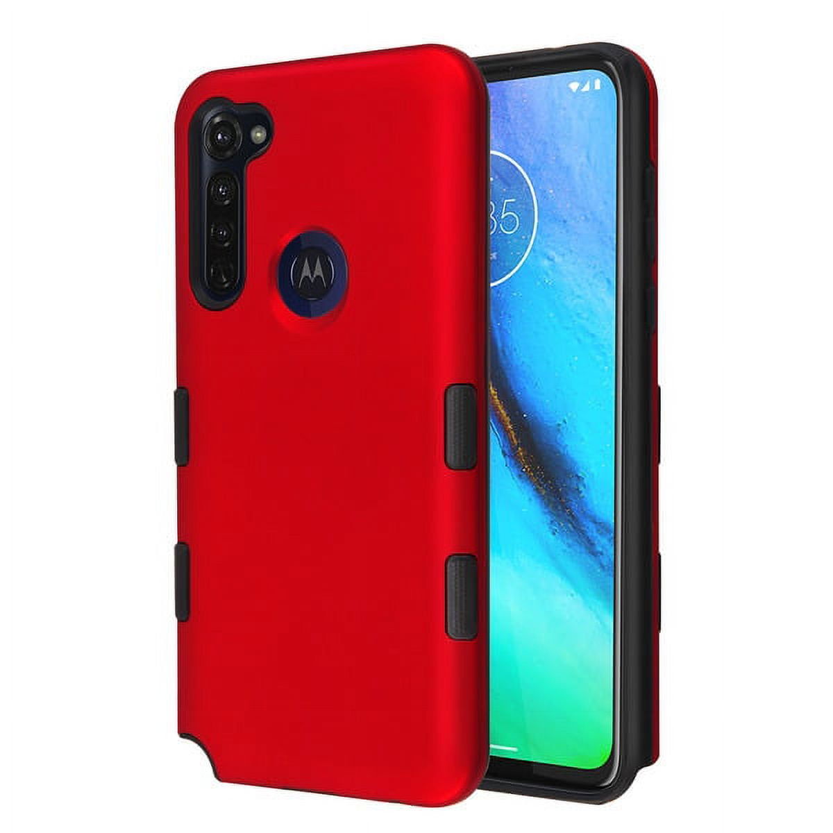 Motorola Moto G Stylus Phone Case Stylish Dual Layer Hard Back & TPU