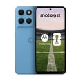 thumbnail image 1 of Motorola Moto G17 4G Ai For Tmobile Mint Tello & Global 256GB+4GB 50MP Sony Cam Dual Sim NFC 6.72" XT2535-2 Latin Version Alaskan Blue, 1 of 7