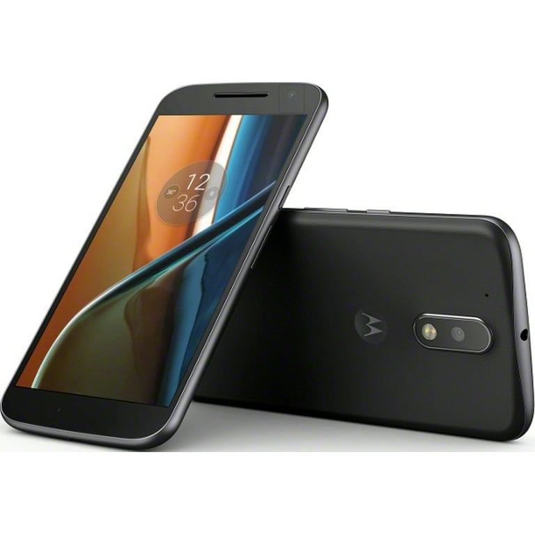 Motorola Moto G4 16GB Unlocked Smartphone, Black - Walmart.com