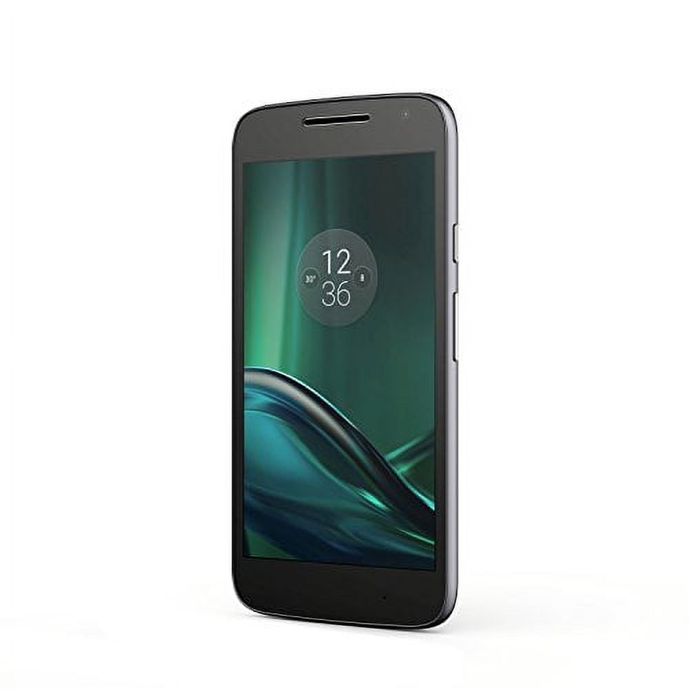 Motorola Moto G4 Play XT1601 16GB GSM Locked Telus Black Android Smartphone  Fair