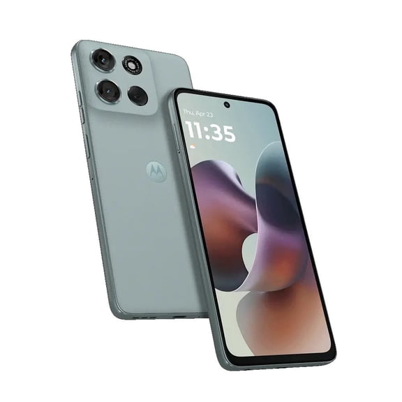 Motorola Moto G56 5G Ai (Tmobile Mint Tello & Global) (256GB+8GB) NFC IP68 IP69 Rugged Phone 50MP Cam Dual Sim 6.7" XT2529-1 Latino American Version (Gray Mist)
