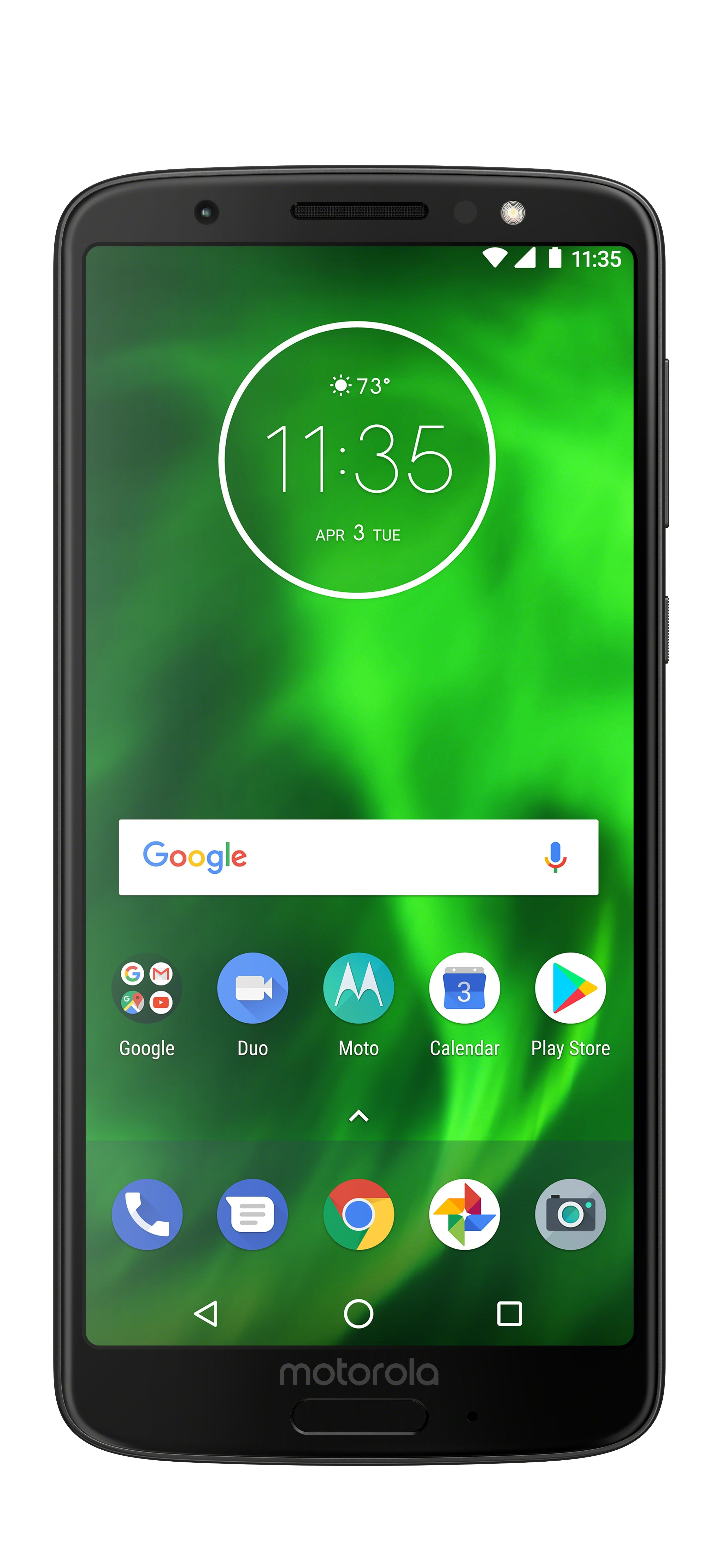 Motorola Moto G6 32GB Unlocked Smartphone Black - image 1 of 5
