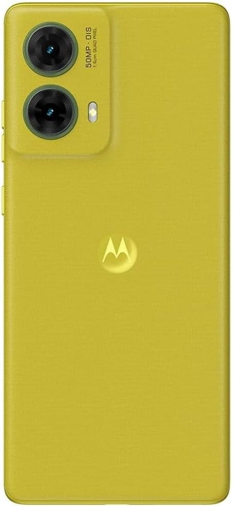 Motorola Moto G85 5G (256GB, 8GB) 6.67" 3D Curved pOLED, Android 14 (International Model Unlocked for T-Mobile Mint Tello & Global ) XT2427-1, Green