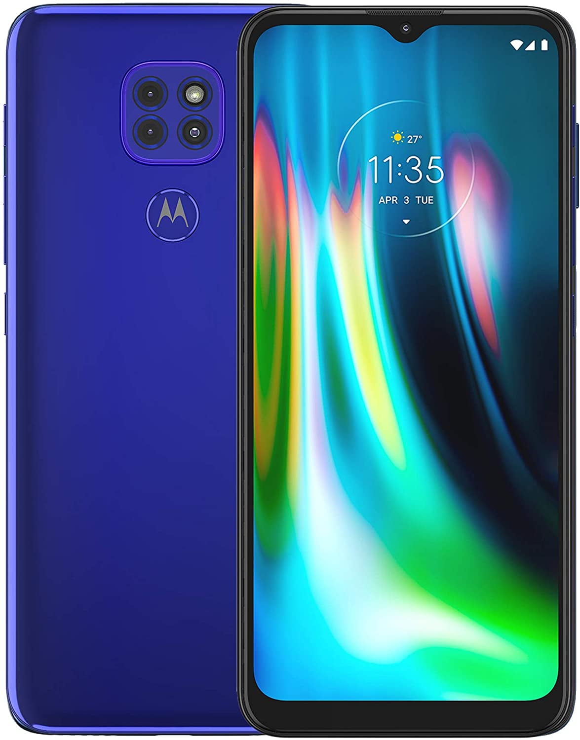 Motorola - 【新品　未開封】 moto g9 Play 4G/64GB サファイアブルー Motorola Moto G9 Play - 64 GB - Sapphire Blue (Unlocked) for