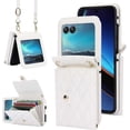 thumbnail image 1 of for Motorola Moto Razr+ 2023 Case with RFID Blocking, Moto Razr Plus Wallet Phone Case with Card Holder Women Girls PU Leather Kickstand Motorola Razr+ 2023 Wallet Phone Case White, 1 of 14